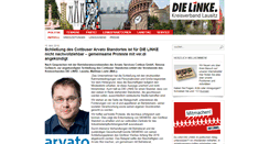 Desktop Screenshot of dielinke-lausitz.de
